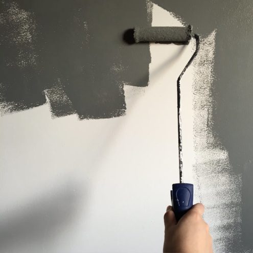 painting white wall